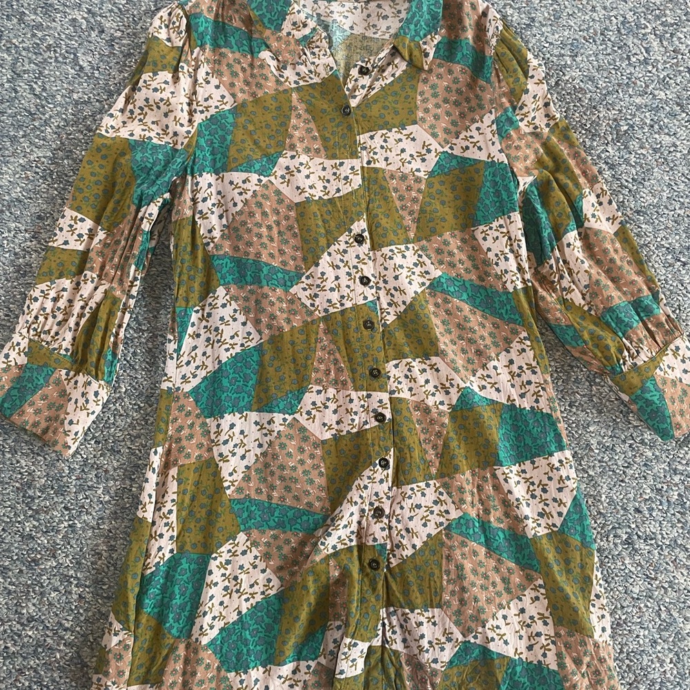 Natural Life Multicolor Floral Dress